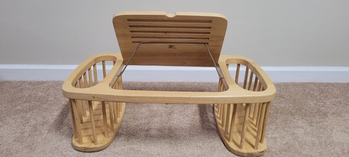 Wood breakfast bed serving - wood,