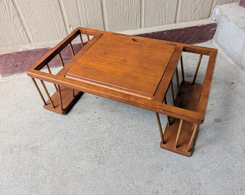 Vintage mcm wood breakfast - vintage,
